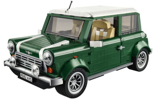 Mini Cooper bằng Lego không chỉ cho trẻ em